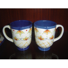 Ceramic Hand Painted Cup Glazed Mug